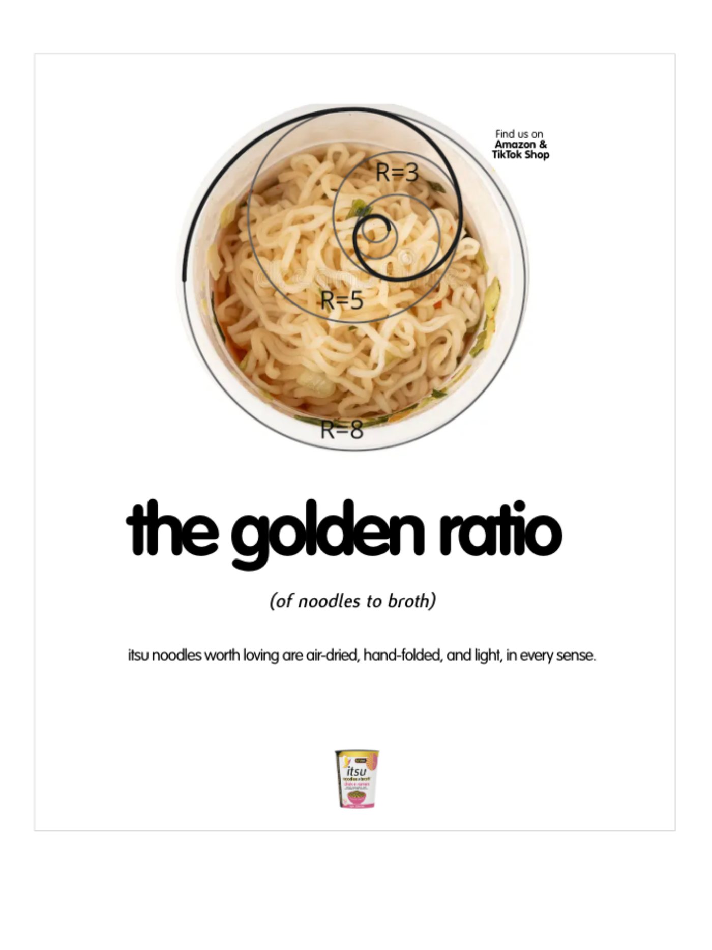 The golden ratio (of noodles to broth)